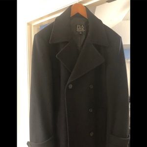 Navy Peacoat - Large - Jos A Bank- Preppy Classic